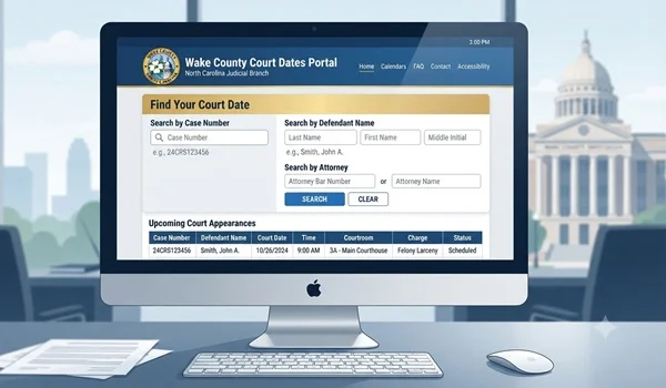 Wake County Court Dates: How to Find Court Dates in Wake County, NC (2026)